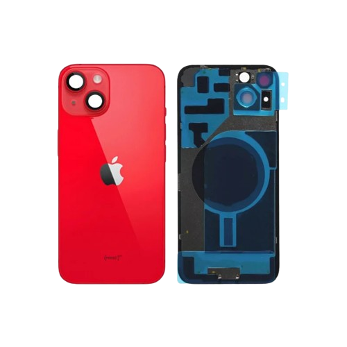 Задня кришка iPhone 14 Blue Plus (camera+frame+magnet) Original Quality (якість оригіналу)